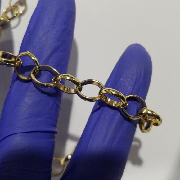 Charming Charlie Gold Chunky Chain Necklace – Polished Statement Women's Jewelry - Picture 7 of 10